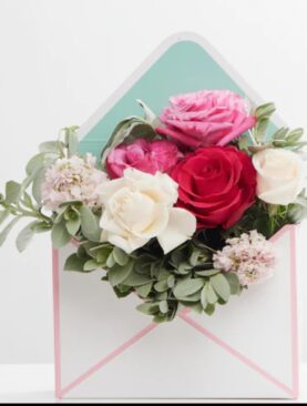 Flowers IN Envelope Box - Sensational